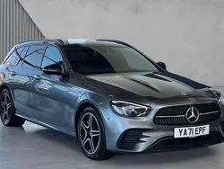 Grey Used 2022 Mercedes E300 AMG line Estate | £29,450 (Fair price)