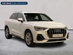 White Used 2024 Audi Q3 S-Line SUV | £37,700 (A bit pricey)