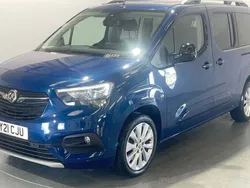 Blue Used 2021 Vauxhall Combo Elite MPV | £17,999 (A bit pricey)