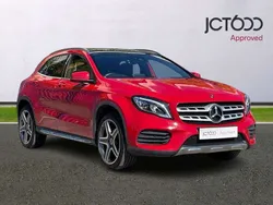 Red Used 2020 Mercedes GLA200 AMG line SUV | £18,450 (Fair price)