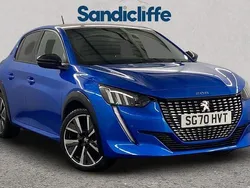 Blue Used 2020 Peugeot 208 GT-line Hatchback | £12,826 (Fair price)