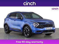 Blue Used 2022 Kia Sportage GT-Line SUV | £21,699 (Fair price)