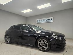 Black Used 2021 Mercedes A200 AMG line Hatchback | £17,995 (Fair price)