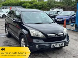 Black Used 2007 Honda CR-V ES SUV | £1,189