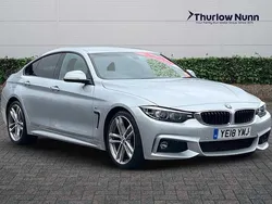 Silver Used 2018 BMW 420 M Sport Coupe | £15,500 (Fair price)