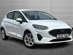 White Used 2022 Ford Fiesta Titanium Hatchback | £15,595 (Good price)
