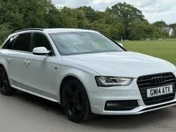 White Used 2014 Audi A4 S-Line Estate | £4,495 (Fair price)