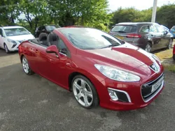 Red Used 2013 Peugeot 308 CC Allure Cabriolet | £2,995 (Fair price)