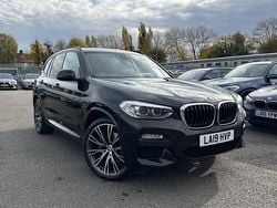 Black Used 2019 BMW X3 M Sport SUV | £27,811 (Fair price)