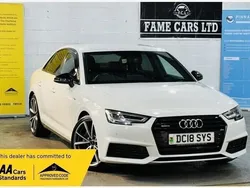 White Used 2018 Audi A4 Black Edition Sedan | £10,000 (Fair price)