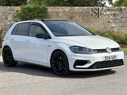 White Used 2018 VW Golf VII R Hatchback | £18,950 (Fair price)