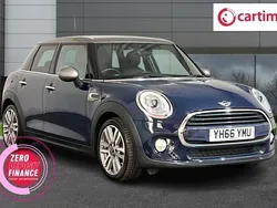Blue Used 2016 Mini Cooper Hatch Hatchback | £10,599 (Good price)