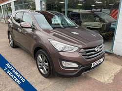 Orange Used 2013 Hyundai Santa Fe Premium SE SUV | £8,995 (Fair price)