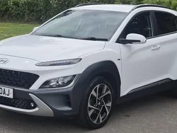 White Used 2021 Hyundai Kona Premium SUV | £11,700 (Fair price)