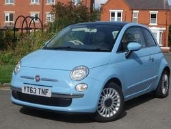 Blue Used 2013 Fiat 500 Lounge Hatchback | £4,650 (Good price)