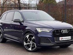 Blue Used 2020 Audi Q7 Black Edition SUV | £32,995 (Fair price)