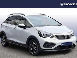 White Used 2021 Honda Jazz Hybrid Hatchback | £17,995 (Fair price)
