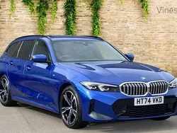 Blue Used 2025 BMW 320 M Sport Estate | £34,277 (Fair price)
