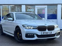 White Used 2018 BMW 740L M Sport Sedan | £26,950 (Super price)