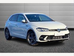 White Used 2024 VW Polo R-line Hatchback | £20,250 (Fair price)