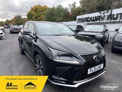 Black Used 2021 Lexus NX300h Sport Line SUV | £24,995 (Fair price)