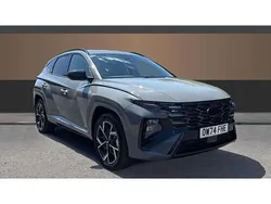 Grey Used 2024 Hyundai Tucson N Line SUV | £30,082 (A bit pricey)