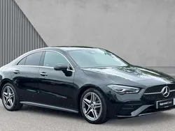 Black Used 2024 Mercedes CLA200 Executive Coupe | £27,782 (Fair price)