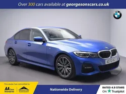 Blue Used 2020 BMW 320 M Sport Sedan | £19,100 (Fair price)