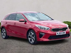 Red Used 2019 Kia Ceed 3 Hatchback | £14,900 (Fair price)