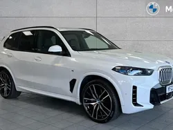 White Used 2023 BMW X5 M Sport SUV | £60,403 (Super price)