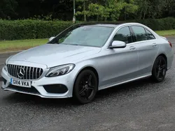 Silver Used 2014 Mercedes C250 AMG line Sedan | £13,450 (A bit pricey)