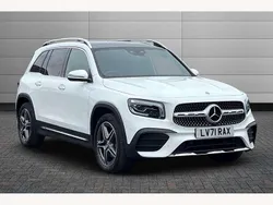 White Used 2021 Mercedes GLB200 AMG Line Premium Plus SUV | £30,395 (Fair price)