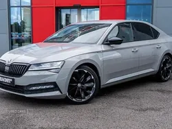 Grey Used 2021 Skoda Superb SportlinePlus Hatchback | £13,900 (Good price)