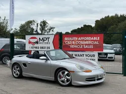Silver Used 2002 Porsche 986 Boxster Cabriolet | £9,990
