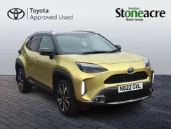 Yellow Used 2022 Toyota Yaris Cross Edition SUV | £22,000 (A bit pricey)