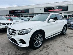 White Used 2018 Mercedes GLC220 AMG Line Premium Estate | £20,675 (A bit pricey)