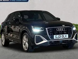Black Used 2021 Audi Q2 S-Line SUV | £20,779 (Fair price)