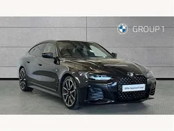 Black sapphire metallic paint Used 2025 BMW 420 M Sport Coupe | £40,895 (Good price)