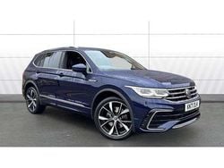Blue Used 2021 VW Tiguan Allspace R-line SUV | £26,605 (Good price)