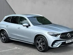 Silver Used 2024 Mercedes GLC300 AMG Line Premium SUV | £45,347 (Expensive)