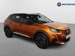 Orange Used 2022 Peugeot e-2008 Premium SUV | £14,499 (Fair price)