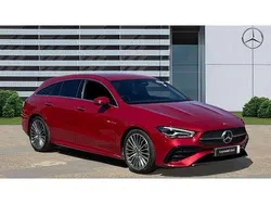 Red Used 2023 Mercedes CLA180 AMG Line Premium Sedan | £25,317 (Fair price)