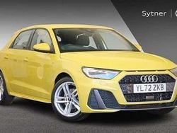 Yellow Used 2022 Audi A1 S-Line Hatchback | £19,000 (Fair price)