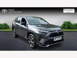 Grey/black Used 2022 Toyota RAV4 Hybrid SUV | £29,660 (Fair price)