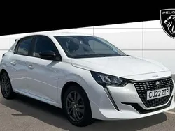 White Used 2022 Peugeot 208 Active Premium Hatchback | £14,712 (Fair price)