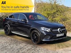 Black Used 2017 Mercedes GLC220 AMG line Coupe | £19,990 (A bit pricey)