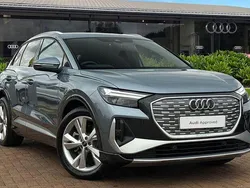 Blue Used 2024 Audi Q4 e-tron S-Line SUV | £33,490 (Super price)