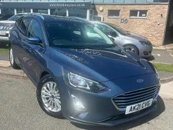 Blue Used 2021 Ford Focus Titanium Estate | £7,690 (Good price)