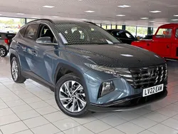 Blue Used 2022 Hyundai Tucson Premium SUV | £19,789 (Fair price)