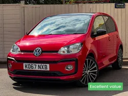 Red Used 2018 VW up! S Hatchback | £8,495 (Fair price)